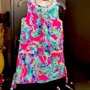 Lilly Pulitzer girls dress size 7/8 worn once
